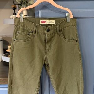 Levi’s Kids Olive Straight Leg Pants